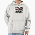 Football Grandma Lightning Bolt Bold Hoodie - Custom Art Print Unisex - T-Shirt, Sweatshirt, Hoodie