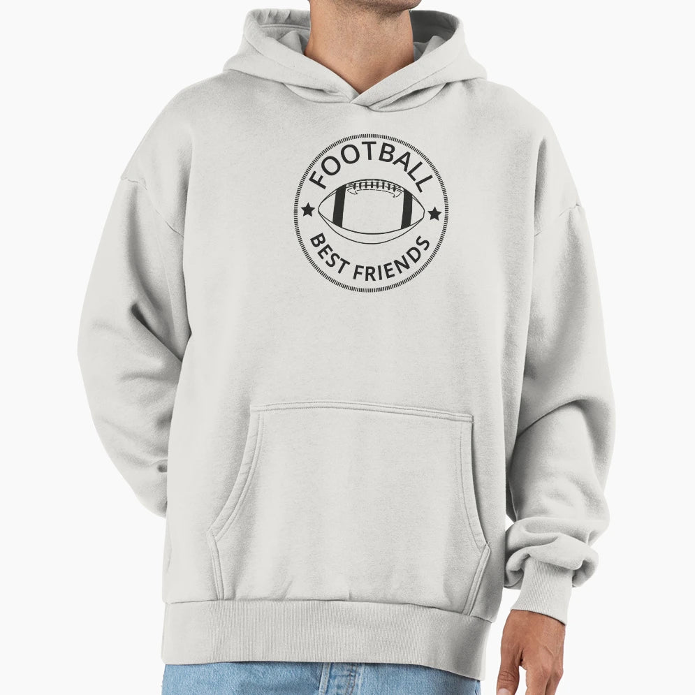 American Football Best Friends I Hoodie - Aesthetic Graphic Men Women - T-Shirt, Sweatshirt, Hoodie