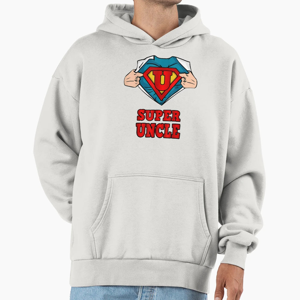 Super Uncle Superhero Great Gift From Niece Hoodie - Trendy Graphic Unisex - T-Shirt, Sweatshirt, Hoodie