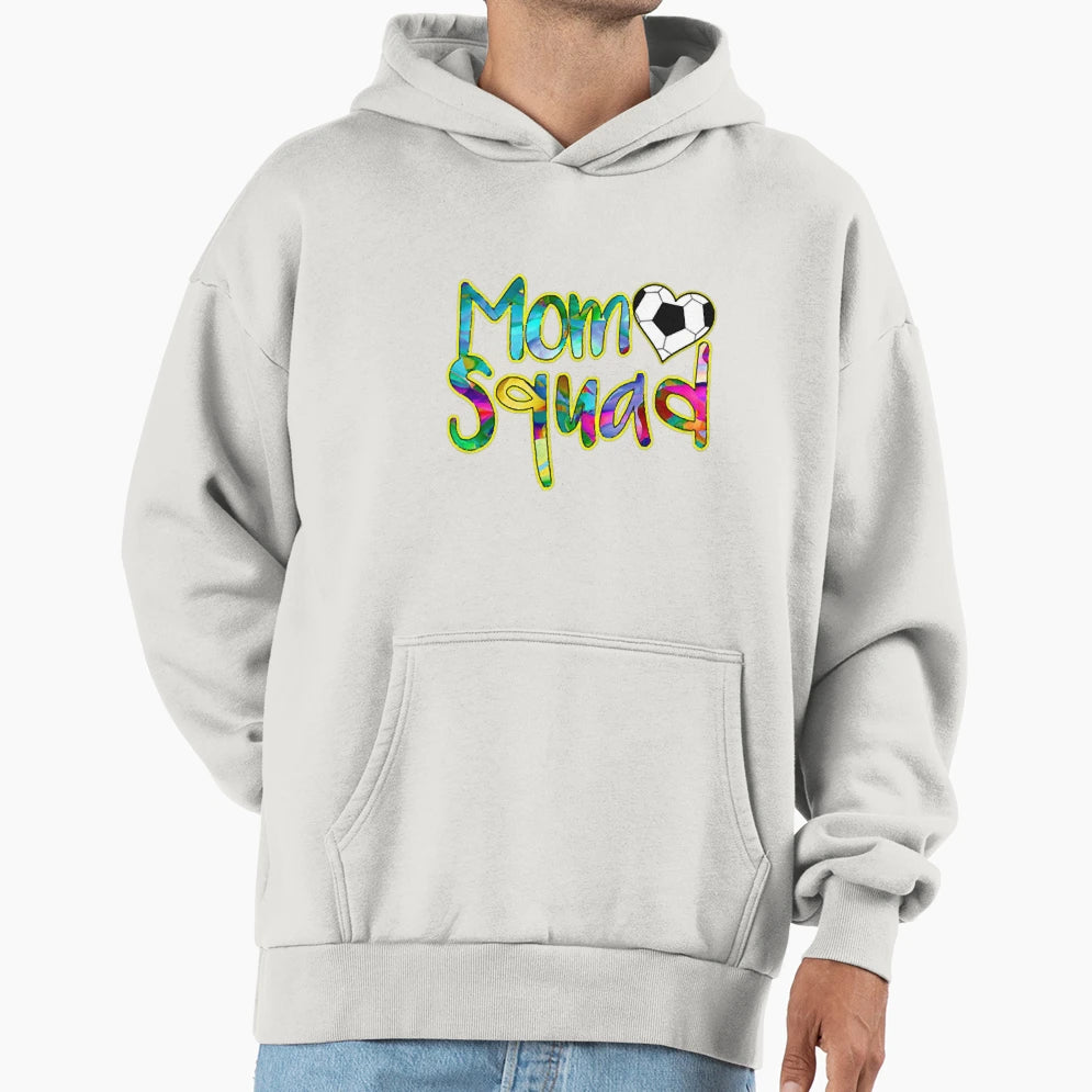 Soccer Mom Squad I Love My Soccer Hoodie - Minimalist Print Men Women - T-Shirt, Sweatshirt, Hoodie