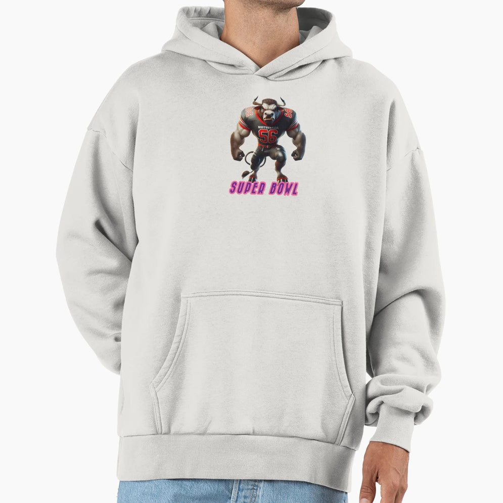 Superbowl Hoodie - Casual Everyday Wear Men Women - T-Shirt, Sweatshirt, Hoodie