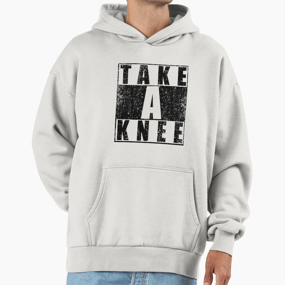 Take Knee Im Kap 7 Imwithkap Takeaknee Hoodie - Minimalist Print Unisex - T-Shirt, Sweatshirt, Hoodie