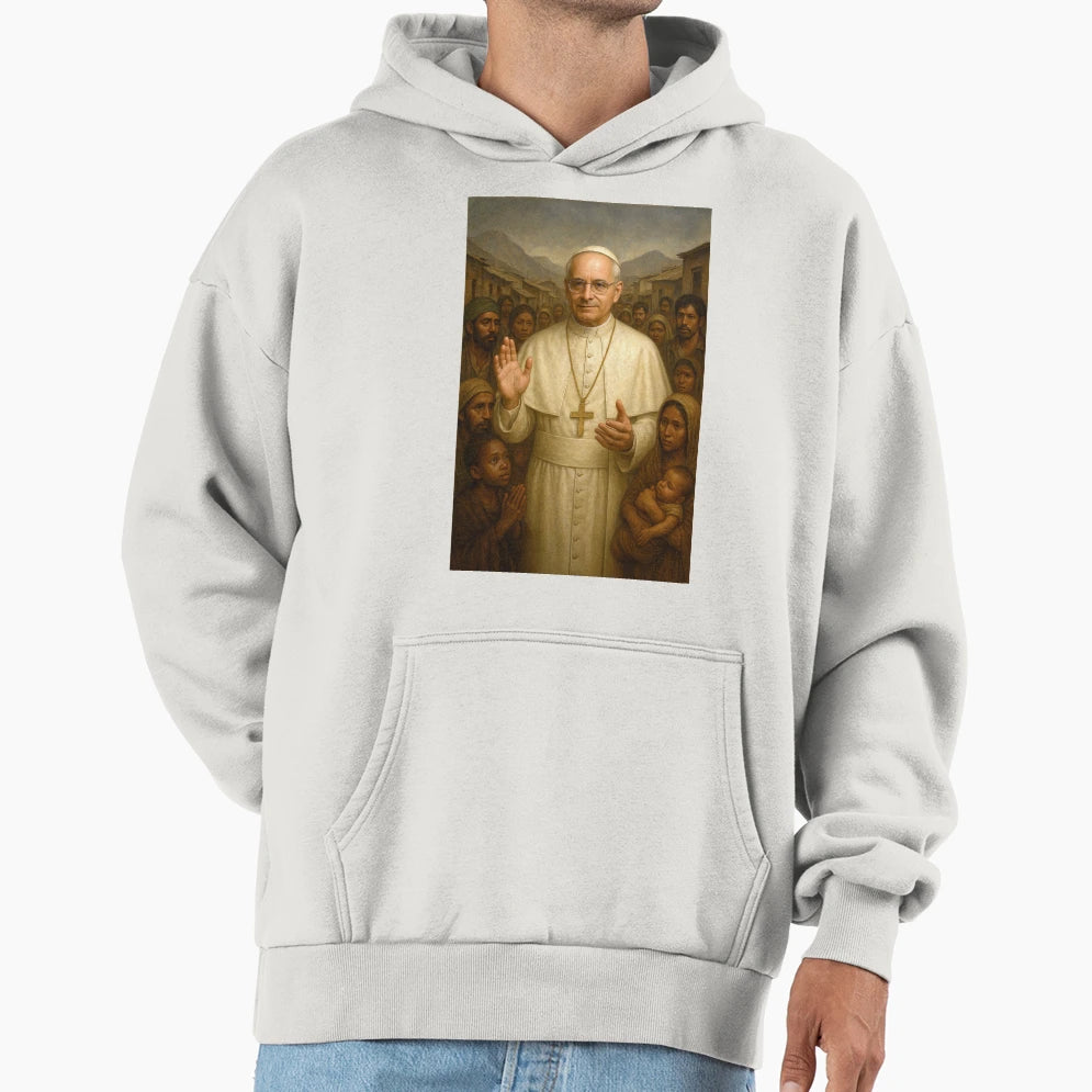 Pope Leo Xiv Hoodie - Streetwear Style Unisex - T-Shirt, Sweatshirt, Hoodie