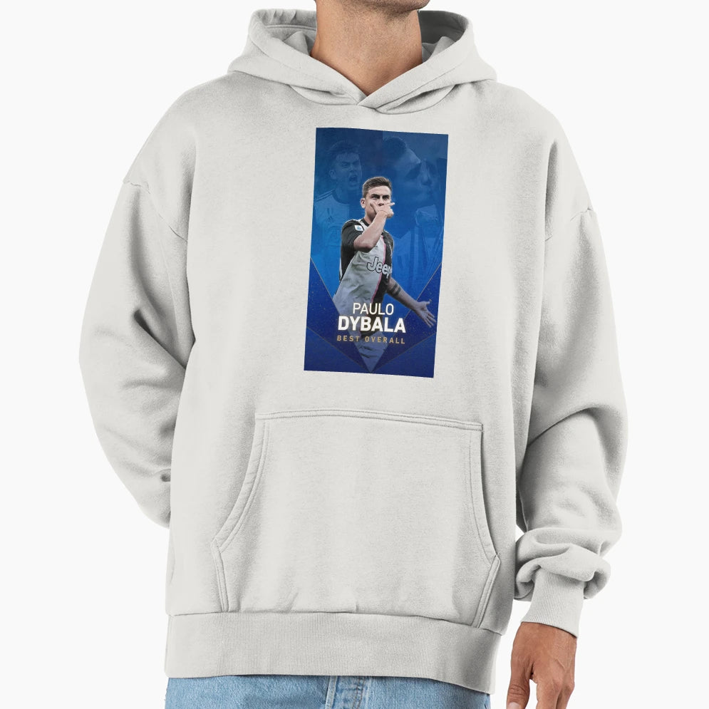 Art Paulo Dibala Hoodie - Minimalist Print for Adults - T-Shirt, Sweatshirt, Hoodie