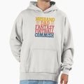 Husband Dad Fantasy Football Commish Fantasy Hoodie - Graphic Print Unisex - T-Shirt, Sweatshirt, Hoodie