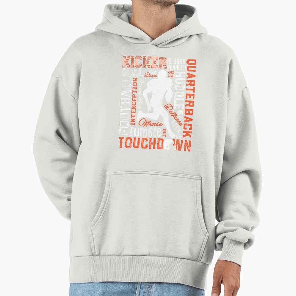 Football Football Lover Gift T-Shirt - Graphic Print Men Women - T-Shirt, Sweatshirt, Hoodie