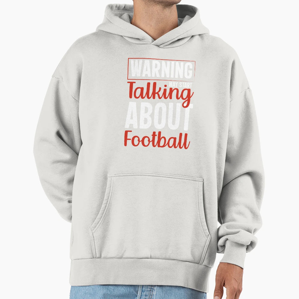 Football Lover American Football Player Hoodie - Custom Art Print Unisex - T-Shirt, Sweatshirt, Hoodie