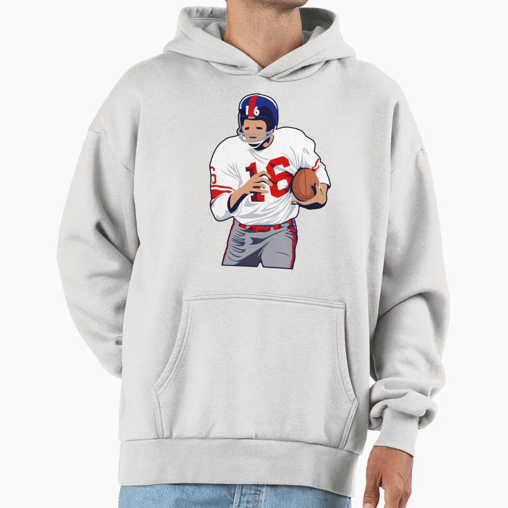 Frank Gifford Hoodie - Custom Art Print Unisex - T-Shirt, Sweatshirt, Hoodie