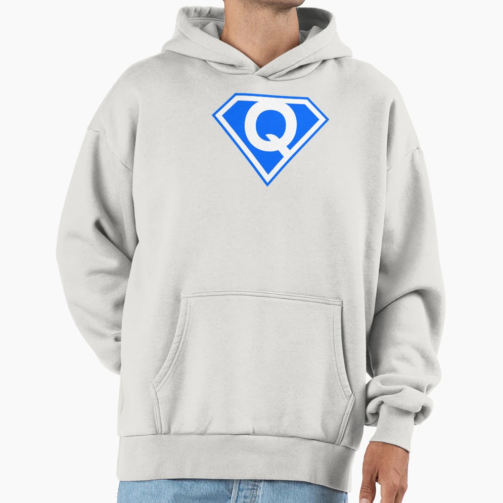 Letter Q Vol 6 Z Super Letter Hoodie - Novelty Apparel for Adults - T-Shirt, Sweatshirt, Hoodie