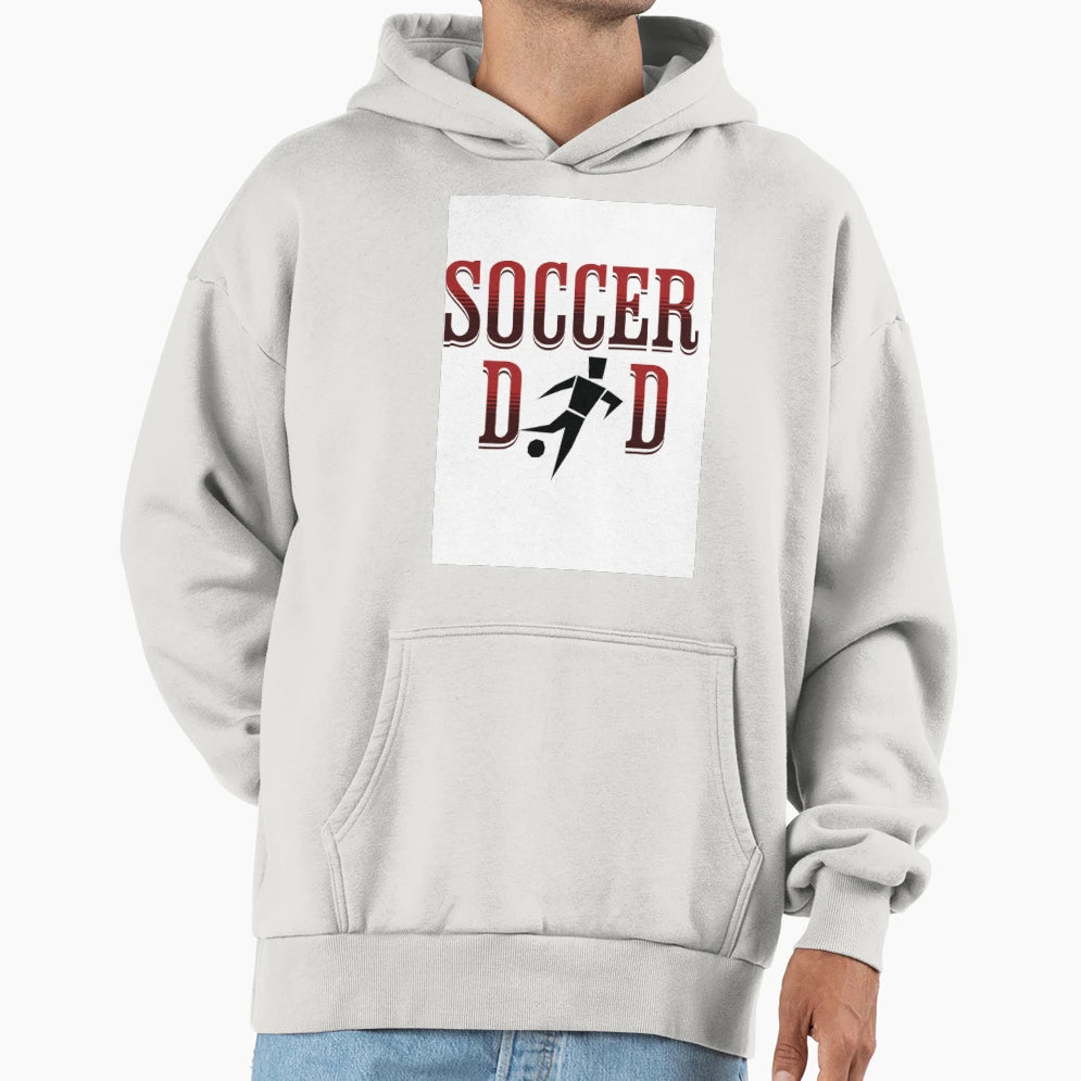 Soccer Dad Hoodie - Aesthetic Graphic Men Women - T-Shirt, Sweatshirt, Hoodie