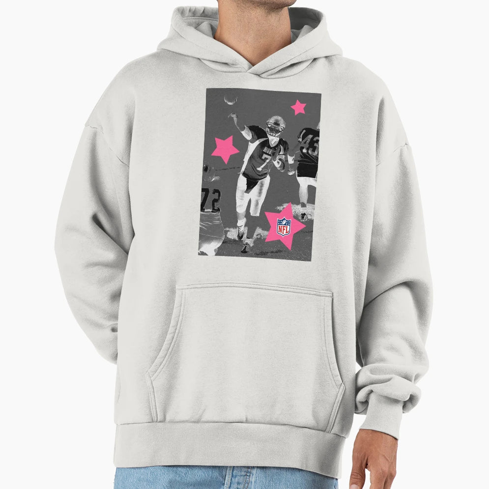 American Football Rugby Players Hoodie - Custom Art Print Men Women - T-Shirt, Sweatshirt, Hoodie