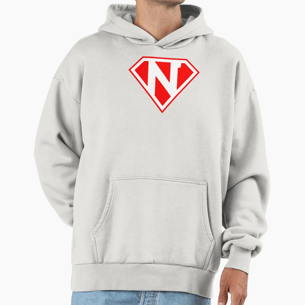 Letter N Vol 5 Z Super Letter Hoodie - Aesthetic Graphic Unisex - T-Shirt, Sweatshirt, Hoodie