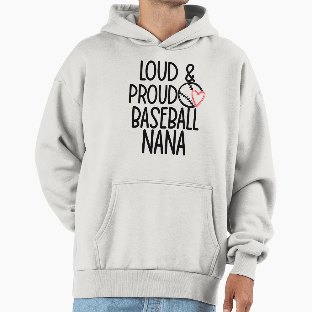 Funny Baseball Nana Gift Baseball T-Shirt - Minimalist Print for Adults - T-Shirt, Sweatshirt, Hoodie
