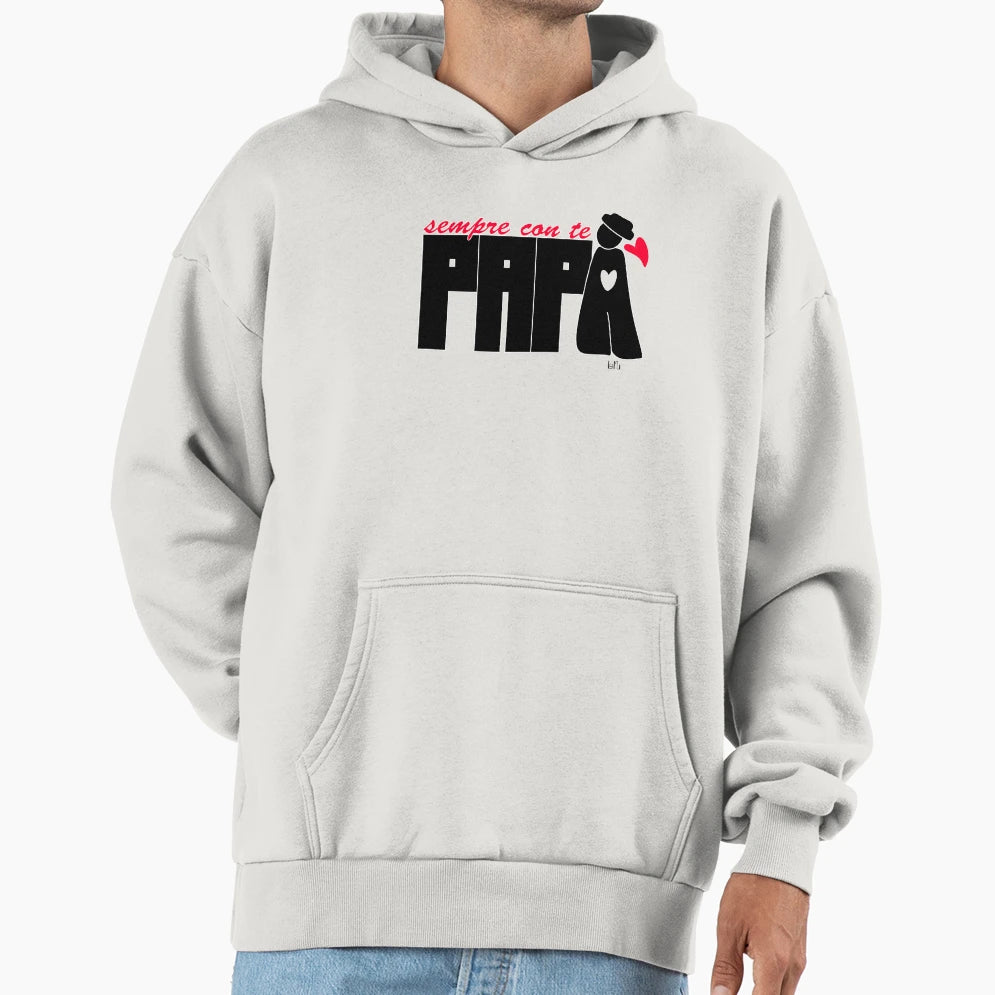 Fathers Day Pap La Mu Hoodie - Trendy Graphic Men Women - T-Shirt, Sweatshirt, Hoodie