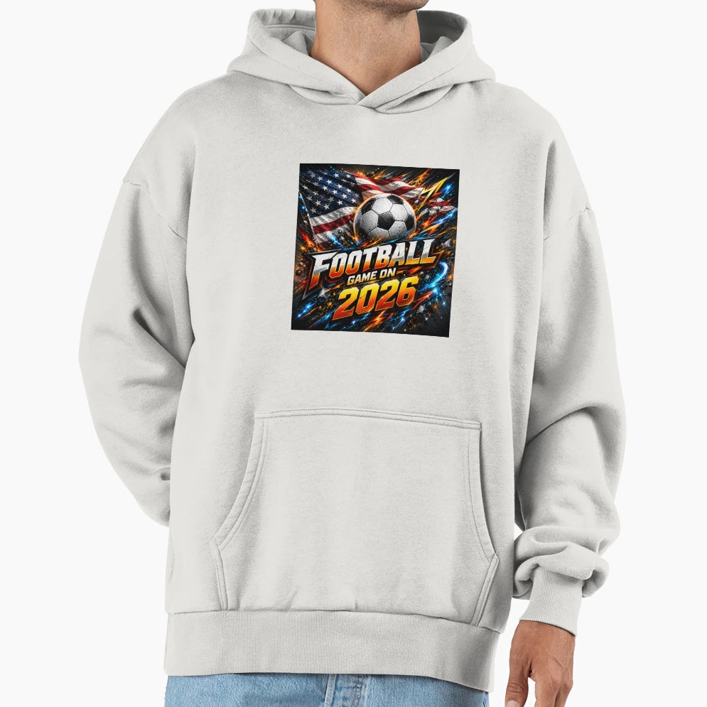 American Football Energy 2026 Hoodie - Minimalist Print Unisex - T-Shirt, Sweatshirt, Hoodie