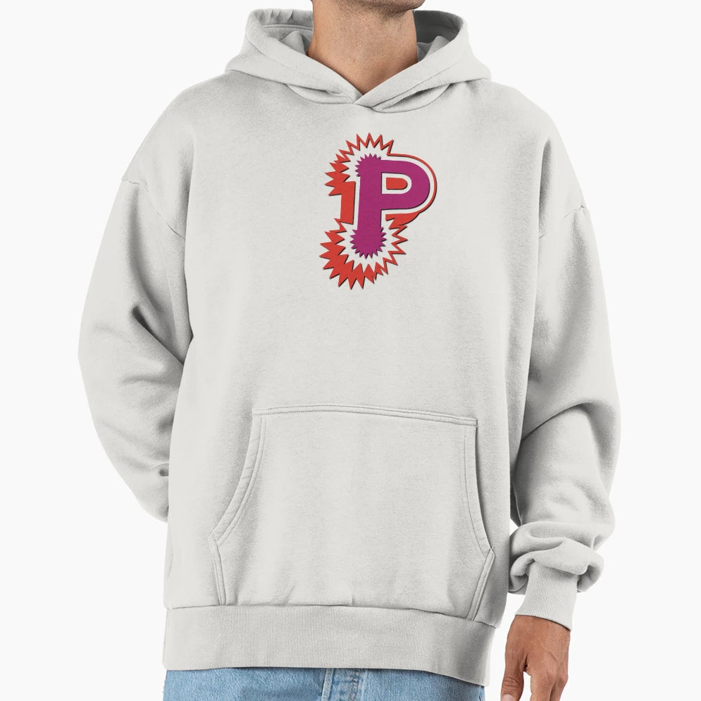 P Initial Letter P Hoodie - Novelty Apparel Unisex - T-Shirt, Sweatshirt, Hoodie