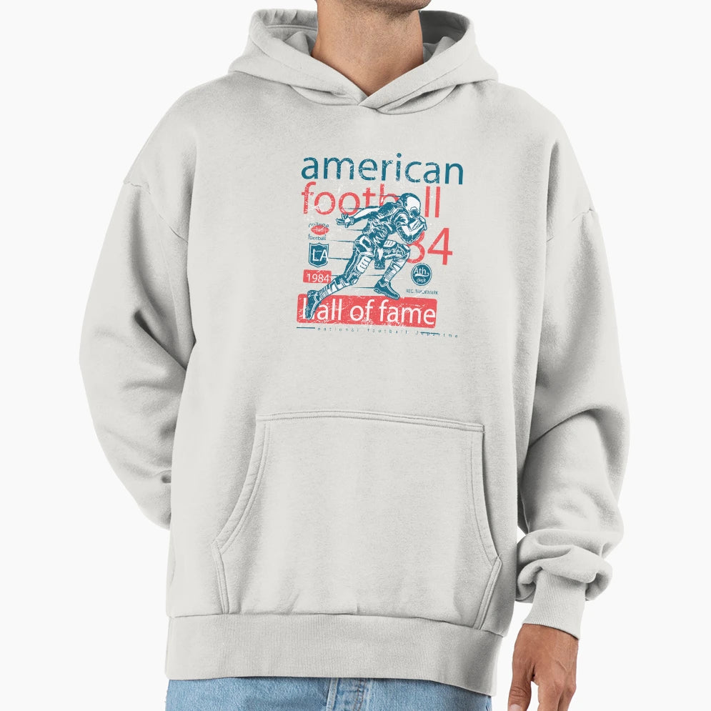 American Football 1984 Hoodie - Casual Everyday Wear for Adults - T-Shirt, Sweatshirt, Hoodie