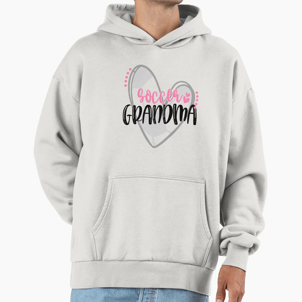 Soccer Grandma Soccer Heart T-Shirt - Graphic Print Men Women - T-Shirt, Sweatshirt, Hoodie