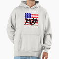 American Football Theme Birthday Mom Hoodie - Novelty Apparel for Adults - T-Shirt, Sweatshirt, Hoodie