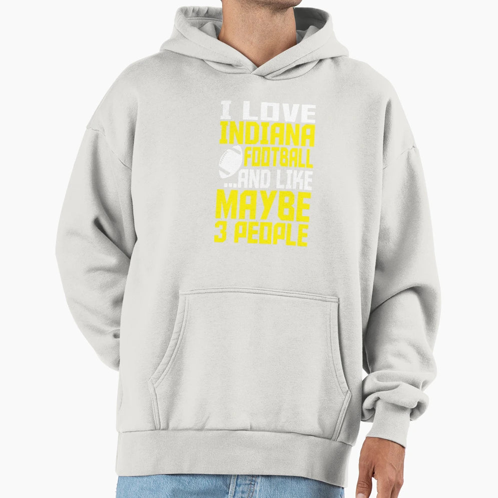 Indiana Football Hoodie - Custom Art Print Unisex - T-Shirt, Sweatshirt, Hoodie