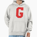 Alphabet Red G Sports Letter G Hoodie - Graphic Print for Adults - T-Shirt, Sweatshirt, Hoodie