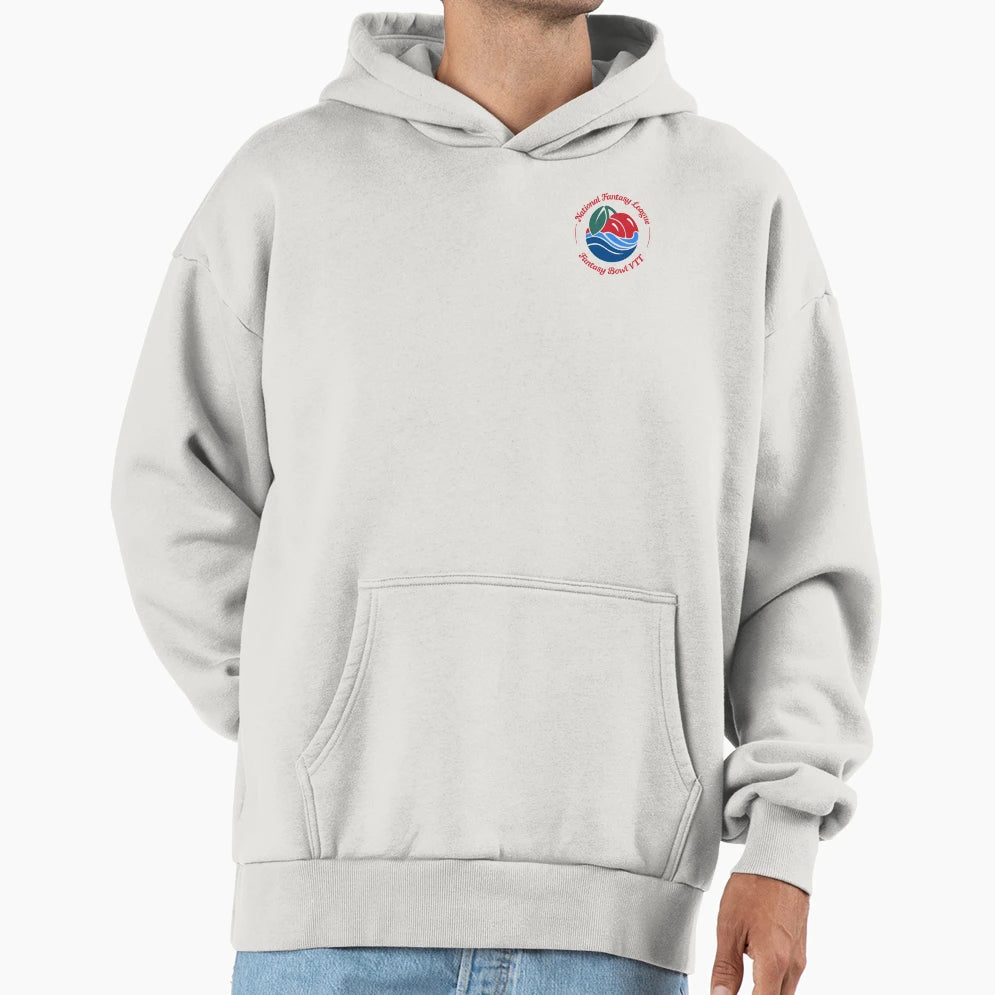 Fantasy Bowl Vii Logo Hoodie - Novelty Apparel for Adults - T-Shirt, Sweatshirt, Hoodie