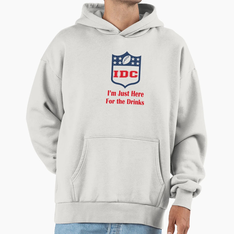 Copy Idc American Football Funny Hoodie - Casual Everyday Wear for Adults - T-Shirt, Sweatshirt, Hoodie