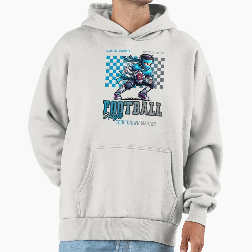 Football Ninja American Football Fan Hoodie - Streetwear Style Men Women - T-Shirt, Sweatshirt, Hoodie