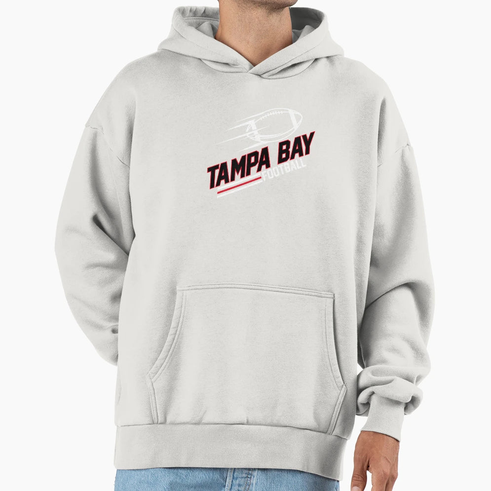 Tampa Bay Football Slants T-Shirt - Novelty Apparel Men Women - T-Shirt, Sweatshirt, Hoodie