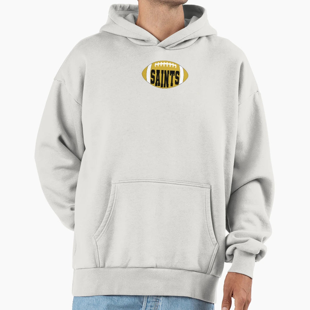Saints Football Hoodie - Streetwear Style Unisex - T-Shirt, Sweatshirt, Hoodie