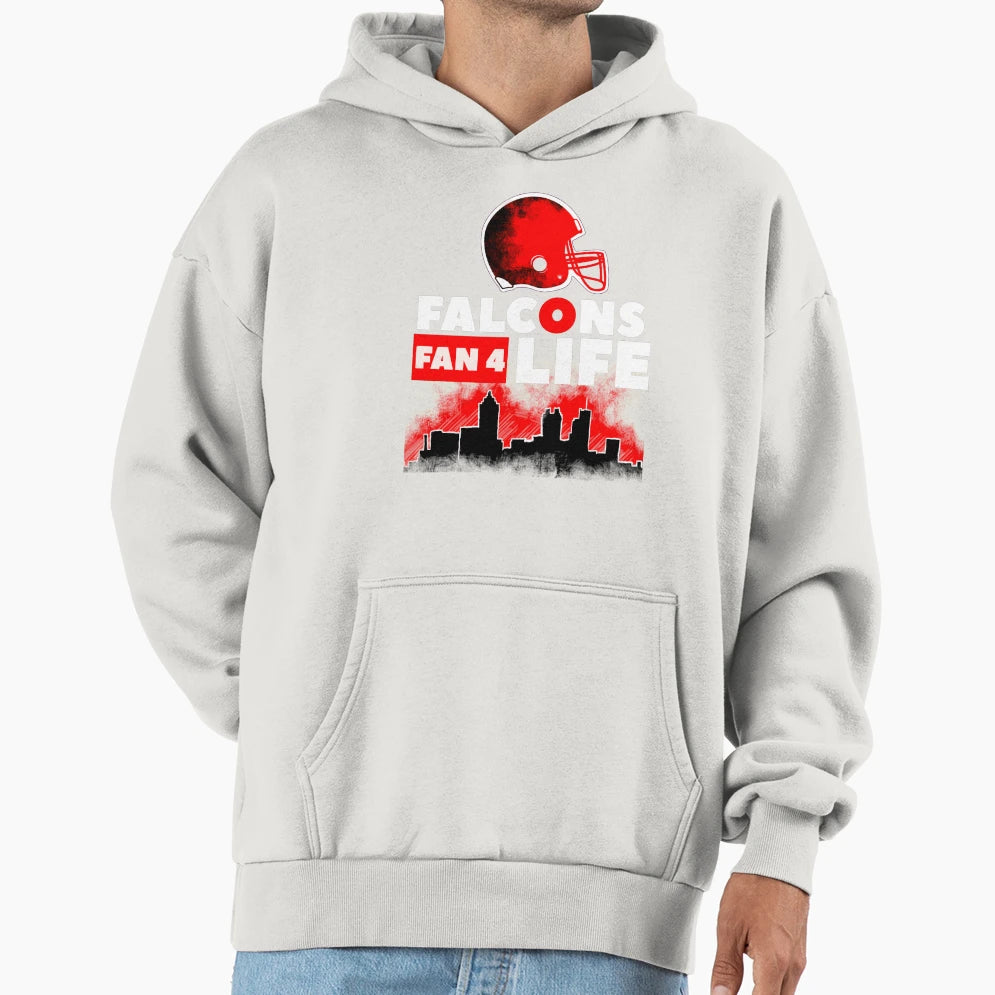 Art Atlanta Falcons Hoodie - Casual Everyday Wear for Adults - T-Shirt, Sweatshirt, Hoodie
