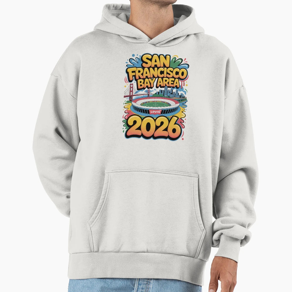 San Francisco Bay Area Golden Gate T-Shirt - Casual Everyday Wear Unisex - T-Shirt, Sweatshirt, Hoodie