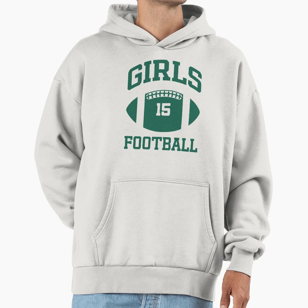 Football People Who Loves Friends Hoodie - Fun Novelty Design Unisex - T-Shirt, Sweatshirt, Hoodie