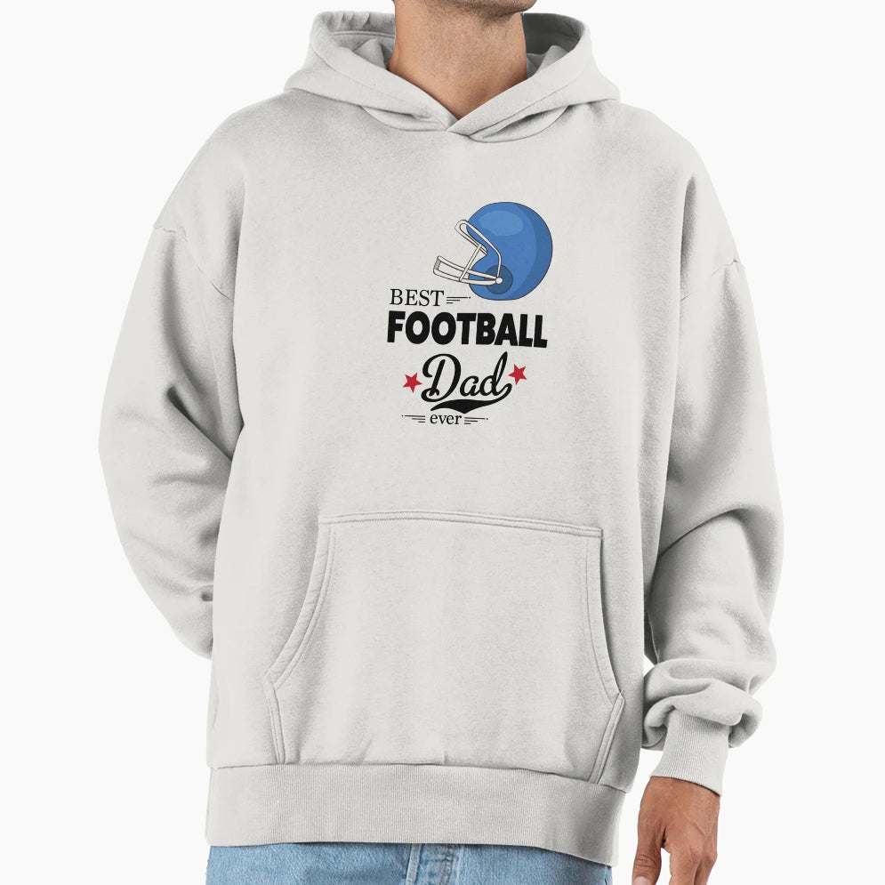 Football Hoodie - Minimalist Print for Adults - T-Shirt, Sweatshirt, Hoodie
