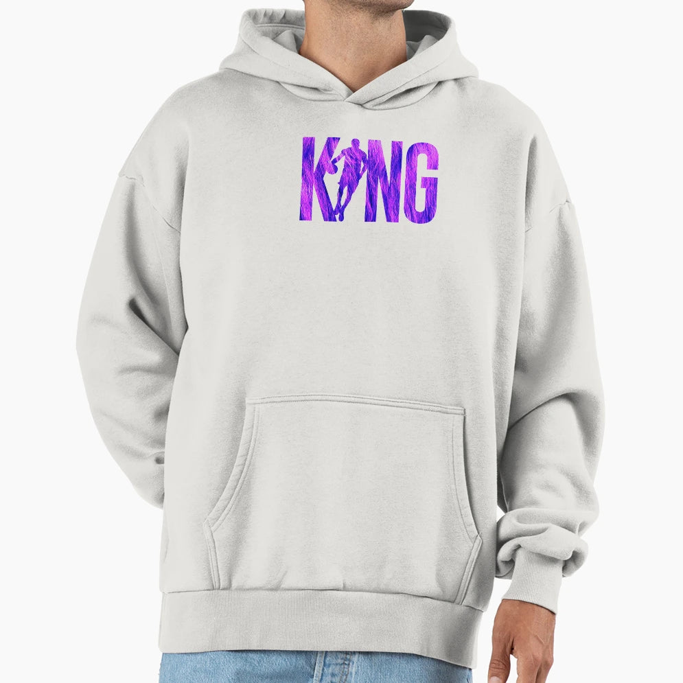 King Lebron Hoodie - Minimalist Print for Adults - T-Shirt, Sweatshirt, Hoodie