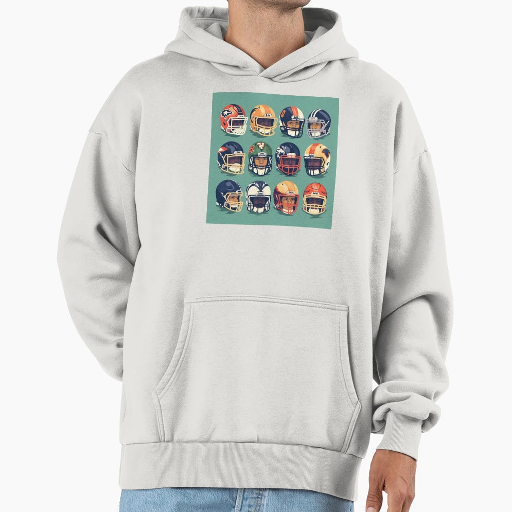 Football Supernal Hoodie - Custom Art Print Men Women - T-Shirt, Sweatshirt, Hoodie