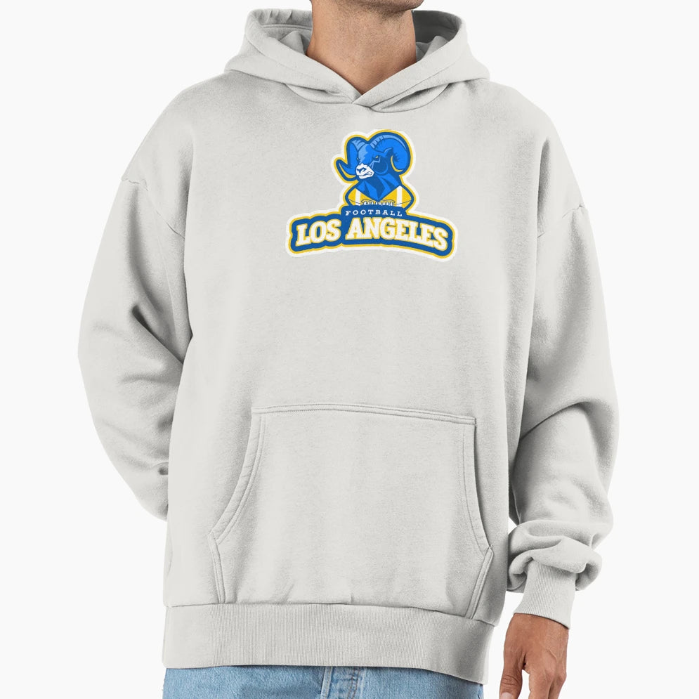 Los Angeles Football Memorabilia Hoodie - Casual Everyday Wear for Adults - T-Shirt, Sweatshirt, Hoodie