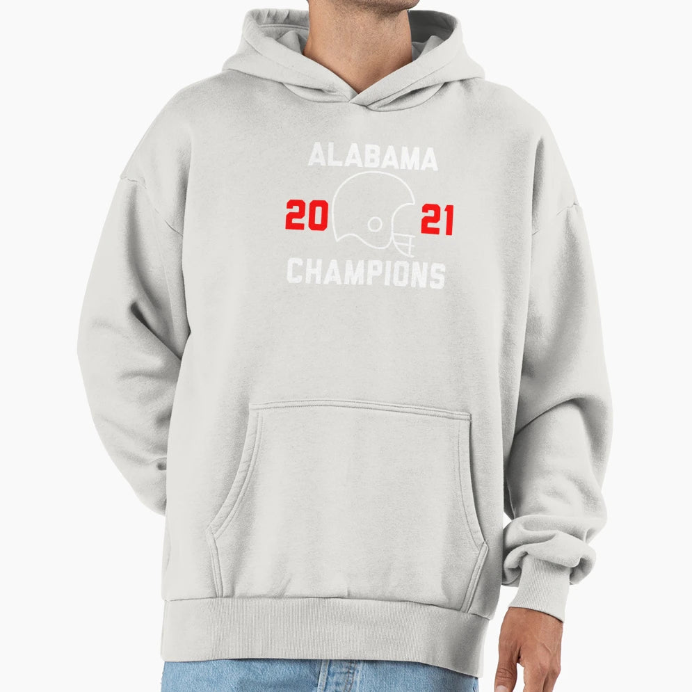 Alabama National Championship Hoodie - Casual Everyday Wear Unisex - T-Shirt, Sweatshirt, Hoodie