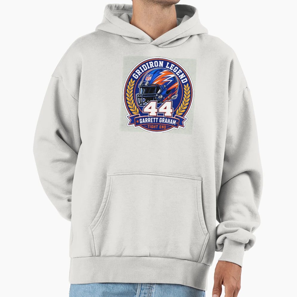 Garrett Graham 44 Gridiron Legend Hoodie - Novelty Apparel Men Women - T-Shirt, Sweatshirt, Hoodie
