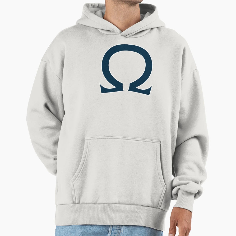 Omega Symbol Hoodie - Trendy Graphic Men Women - T-Shirt, Sweatshirt, Hoodie