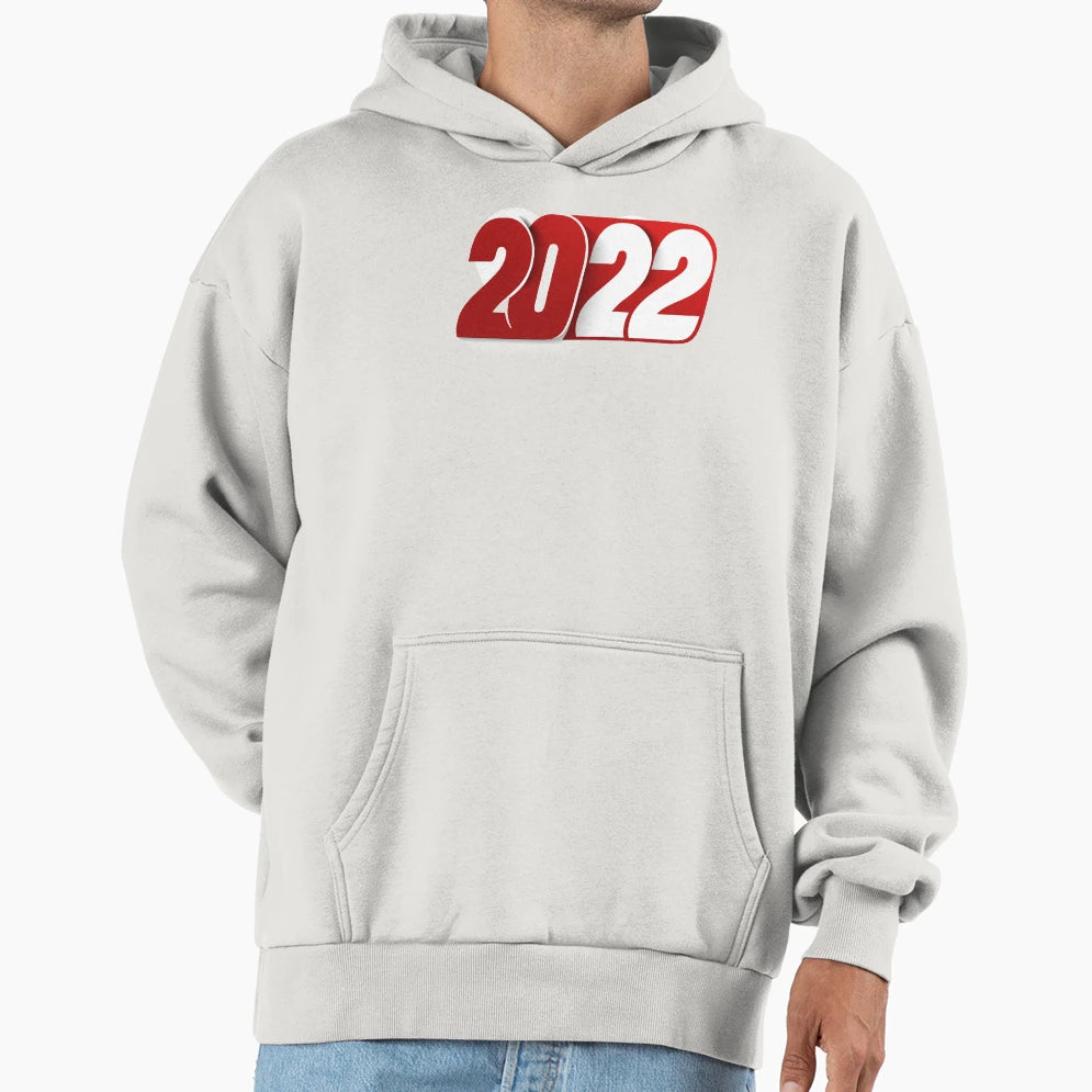 2022 Happy New Year Party Hoodie - Aesthetic Graphic for Adults - T-Shirt, Sweatshirt, Hoodie