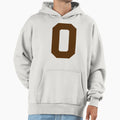 Number 0 Brown Zero Sports Number 0 Hoodie - Unique Graphic Unisex - T-Shirt, Sweatshirt, Hoodie