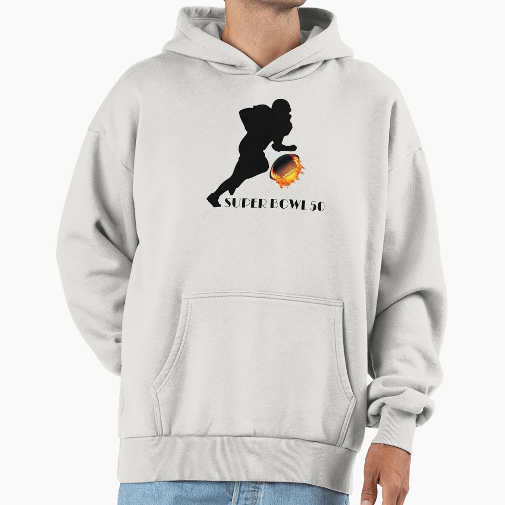 Super Bowl 50 Hoodie - Casual Everyday Wear Men Women - T-Shirt, Sweatshirt, Hoodie