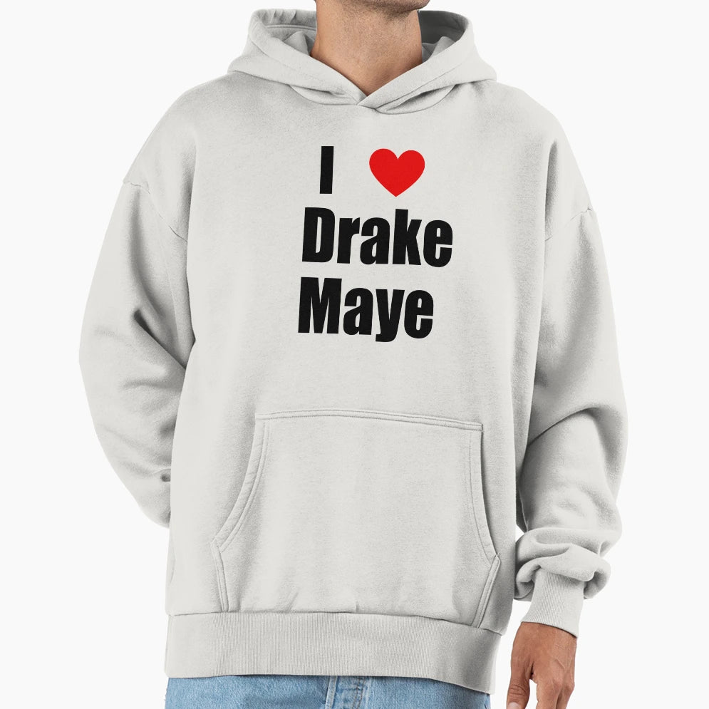 I Love Drake Maye Hoodie - Aesthetic Graphic Unisex - T-Shirt, Sweatshirt, Hoodie