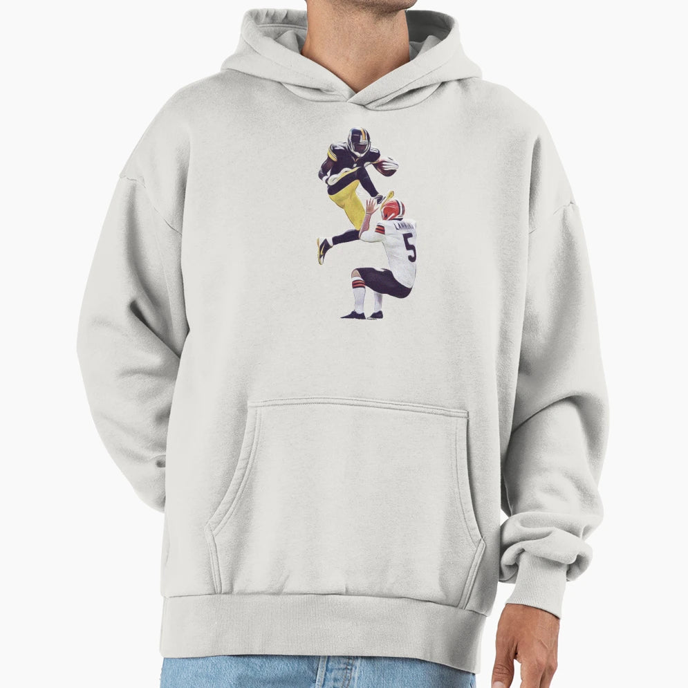 Antonio Brown Kicks Punter Hoodie - Casual Everyday Wear for Adults - T-Shirt, Sweatshirt, Hoodie