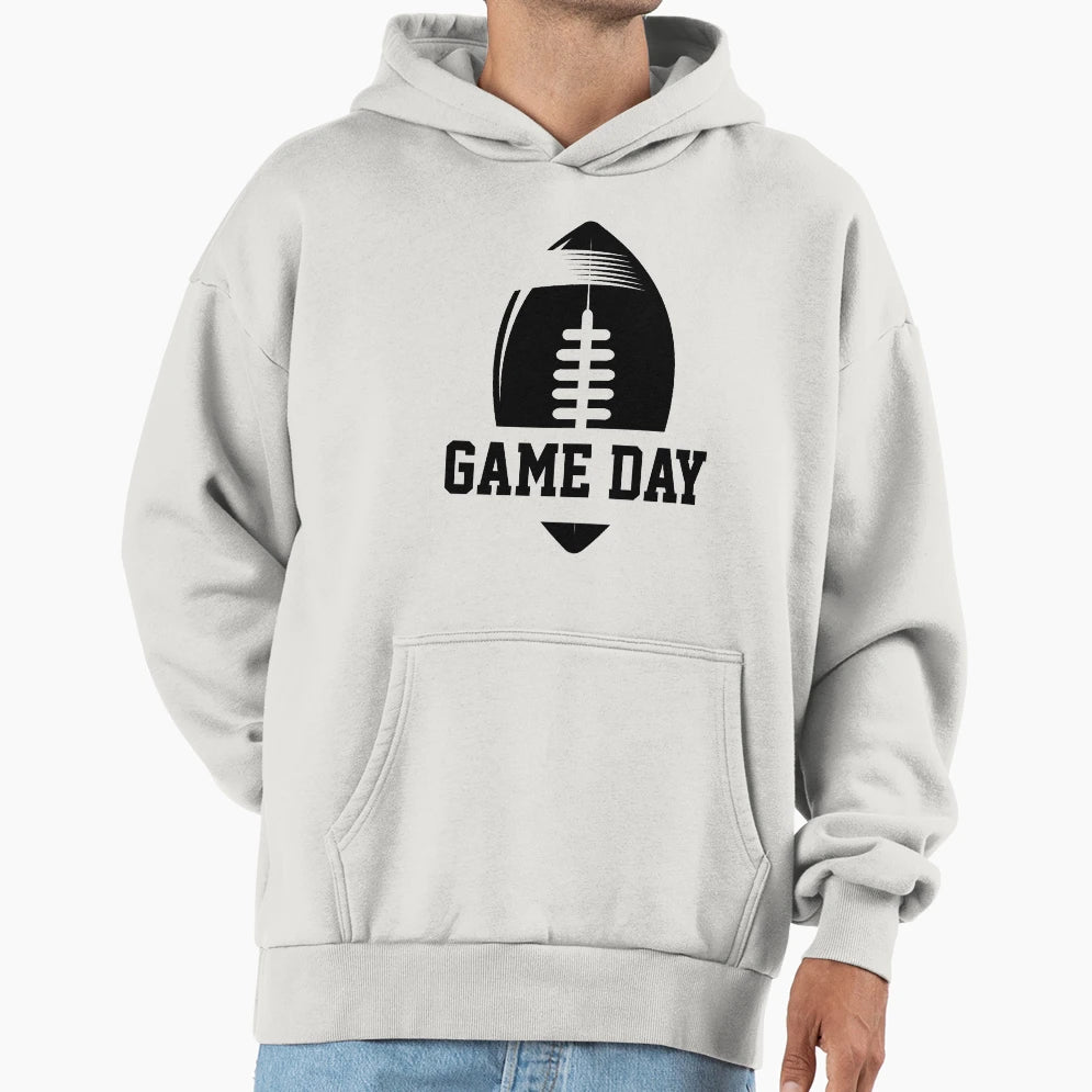 Football Game Day Football Gift Sports Hoodie - Graphic Print Men Women - T-Shirt, Sweatshirt, Hoodie