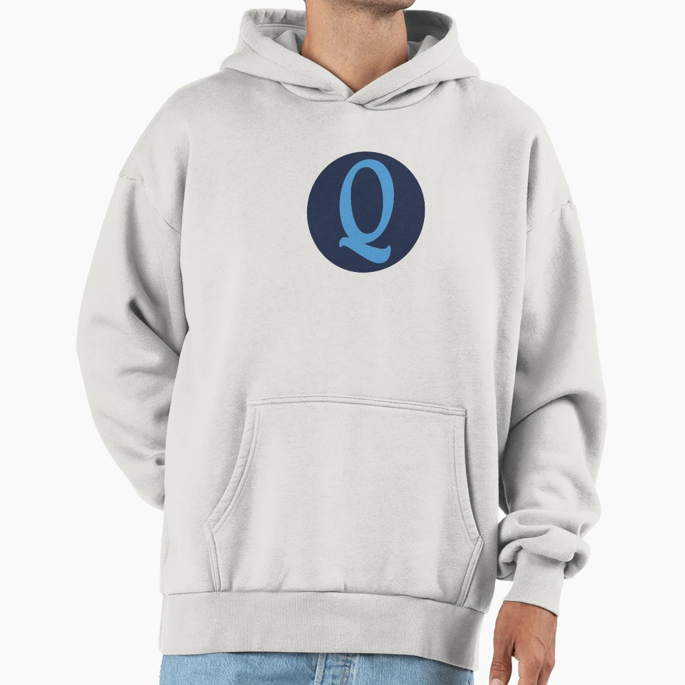 Letter Q Monogram Hoodie - Aesthetic Graphic Unisex - T-Shirt, Sweatshirt, Hoodie