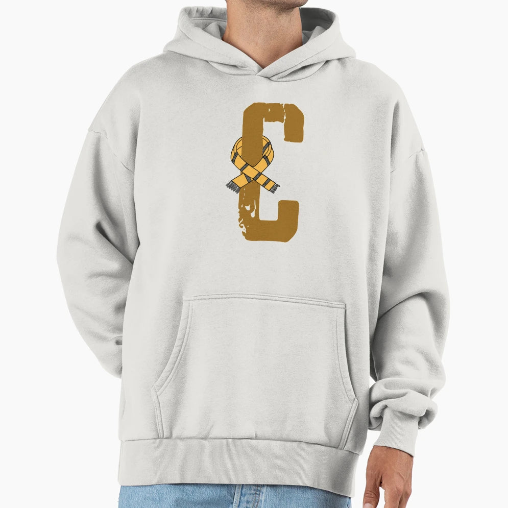 C Letter Magic School Team Badger Hoodie - Novelty Apparel Men Women - T-Shirt, Sweatshirt, Hoodie
