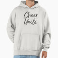 Cheer Uncle Cheerleading Hoodie - Fun Novelty Design for Adults - T-Shirt, Sweatshirt, Hoodie