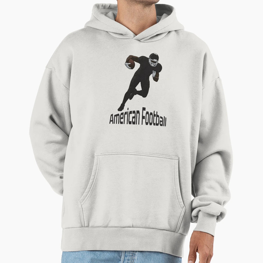 American Football Player Hoodie - Streetwear Style Unisex - T-Shirt, Sweatshirt, Hoodie